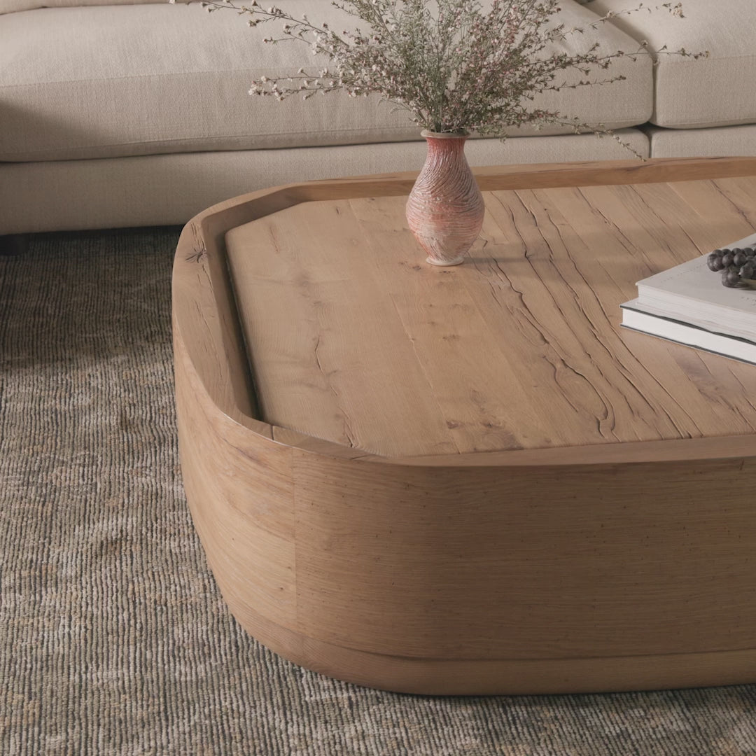 French Oak Coffee Table