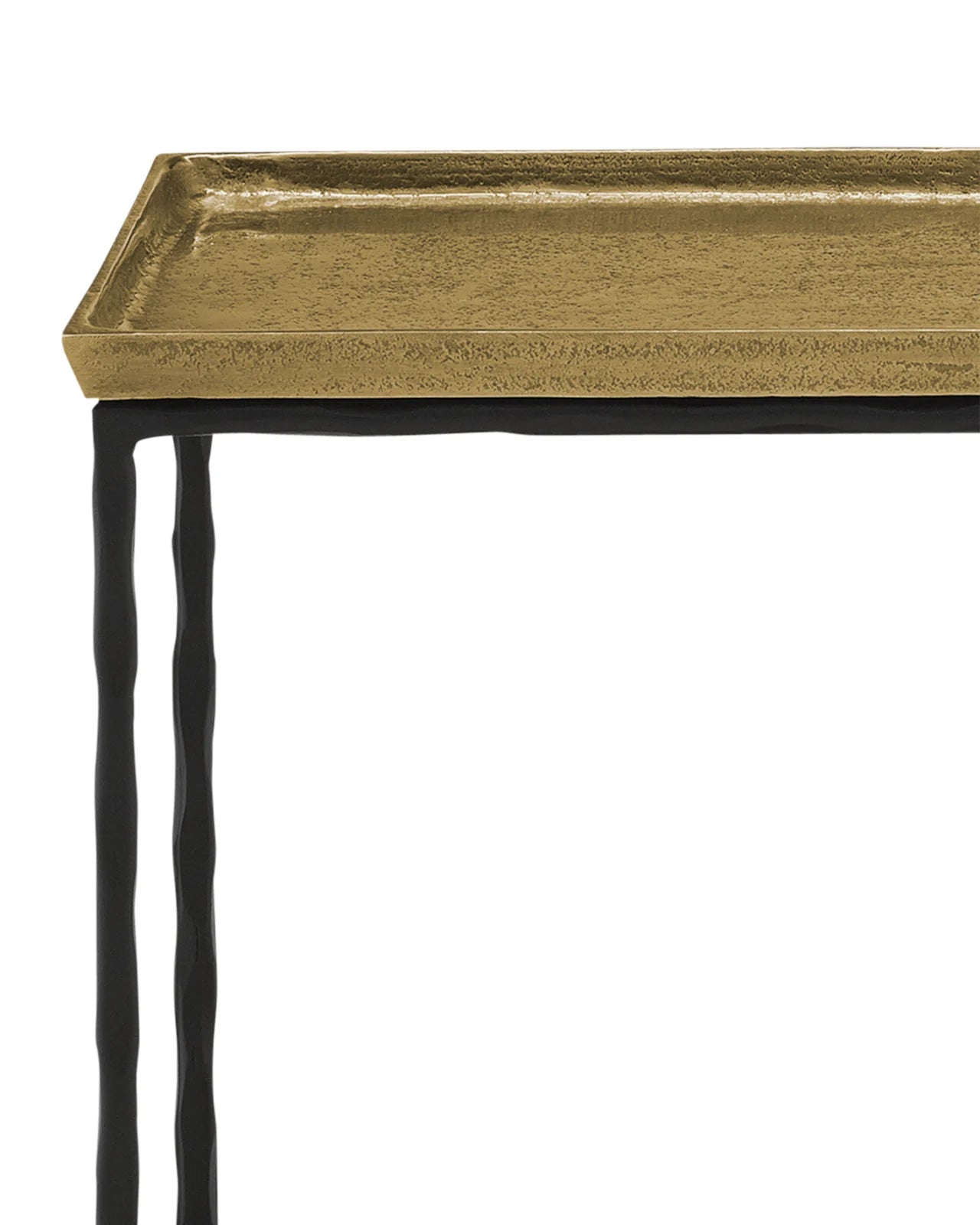 Moyles Brass Side Table