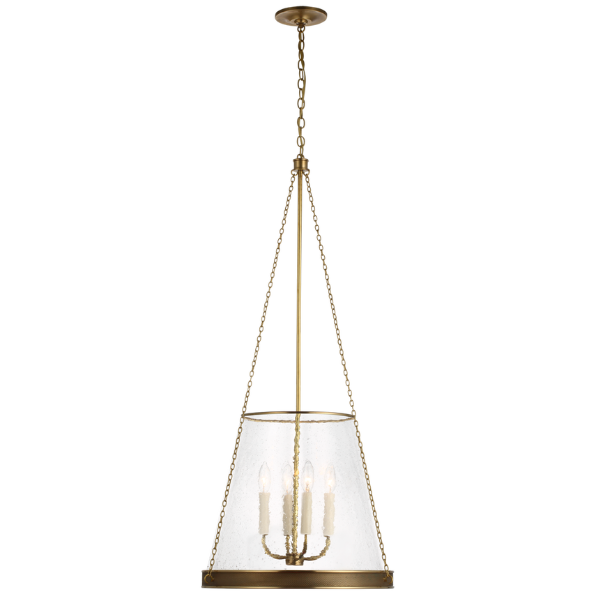 Reese Pendant, Clear Glass