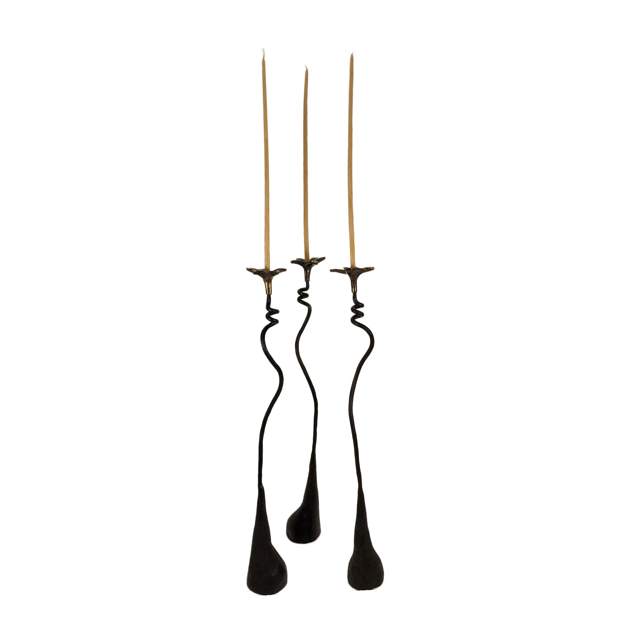 Meadow Iron Candlesticks