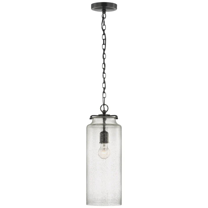 Katie Large Cylinder Seeded Pendant