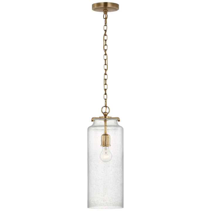 Katie Large Cylinder Seeded Pendant