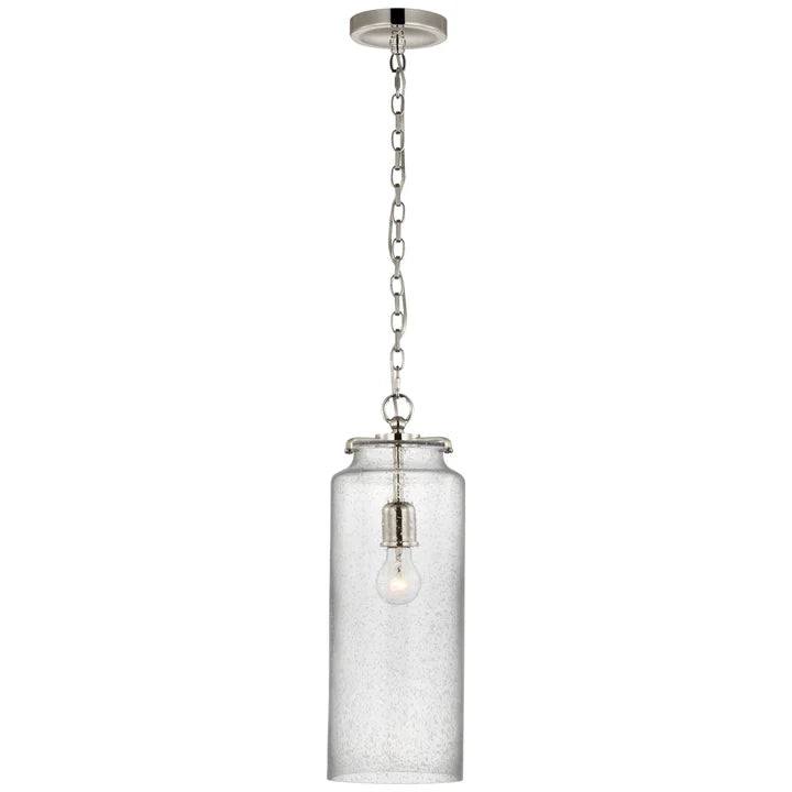 Katie Large Cylinder Seeded Pendant