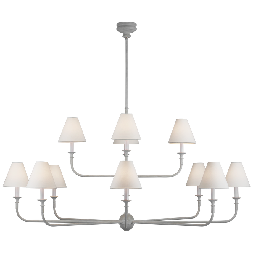 Piaf Grande Two-Tier Chandelier