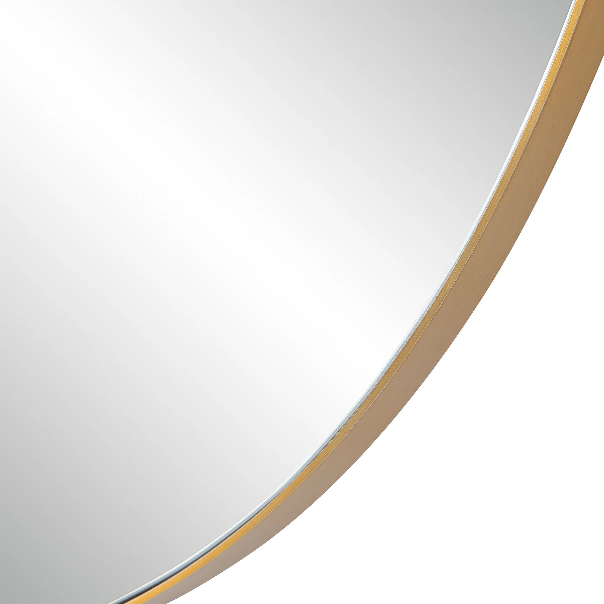 Peony Irregular Round Mirror