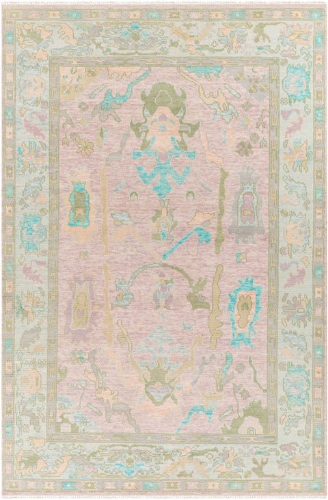 Ushak Light Blue Rug