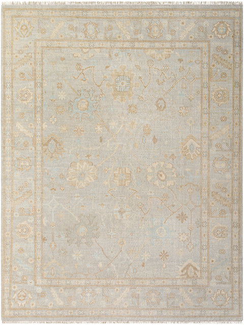 Ushak Pewter Rug