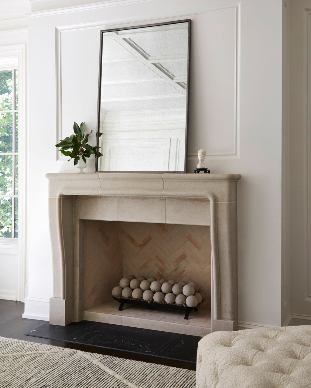 Hattie Antique Mirror