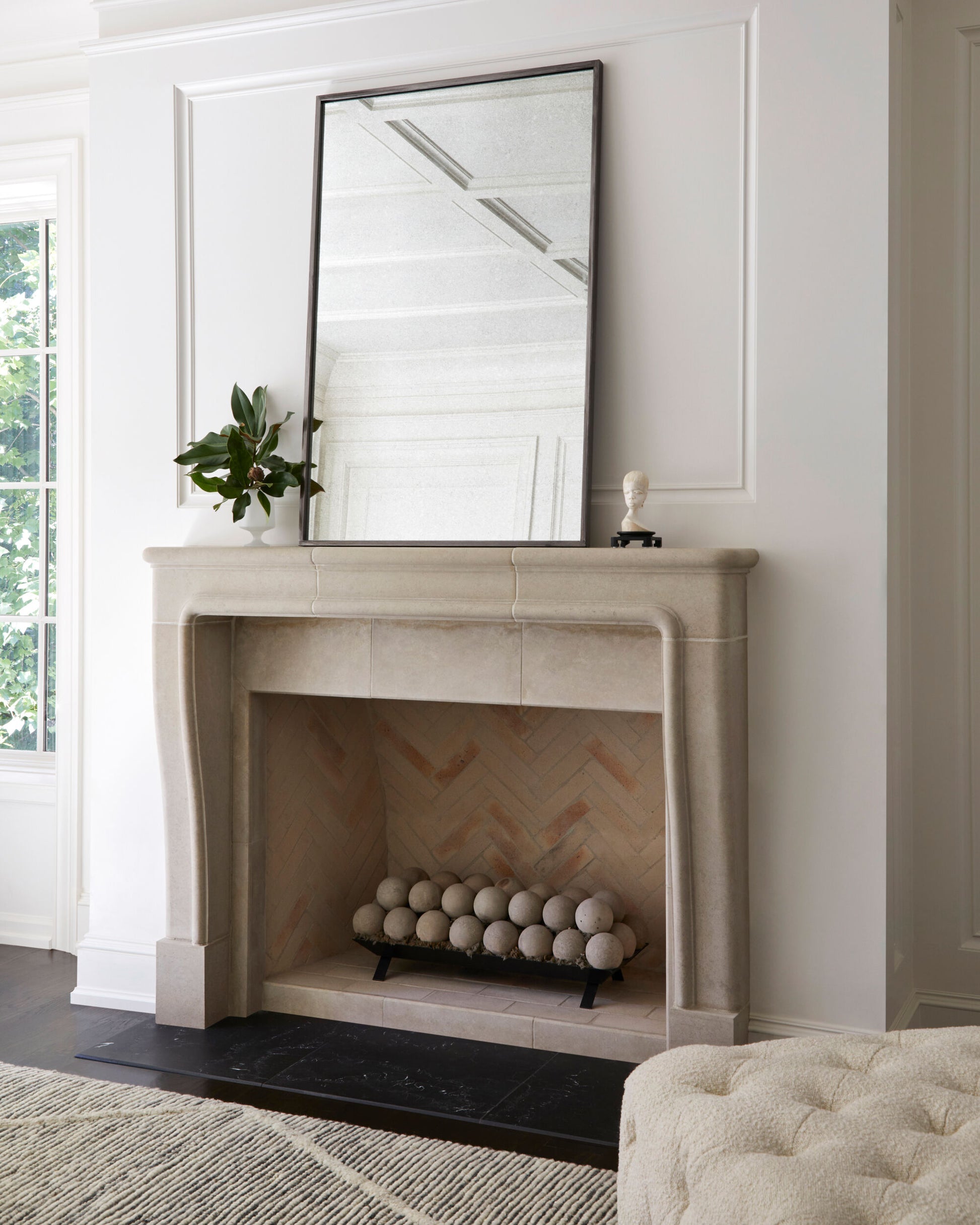 Hattie Antique Mirror