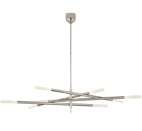 Rousseau Grande Eight Light Articulating Chandelier