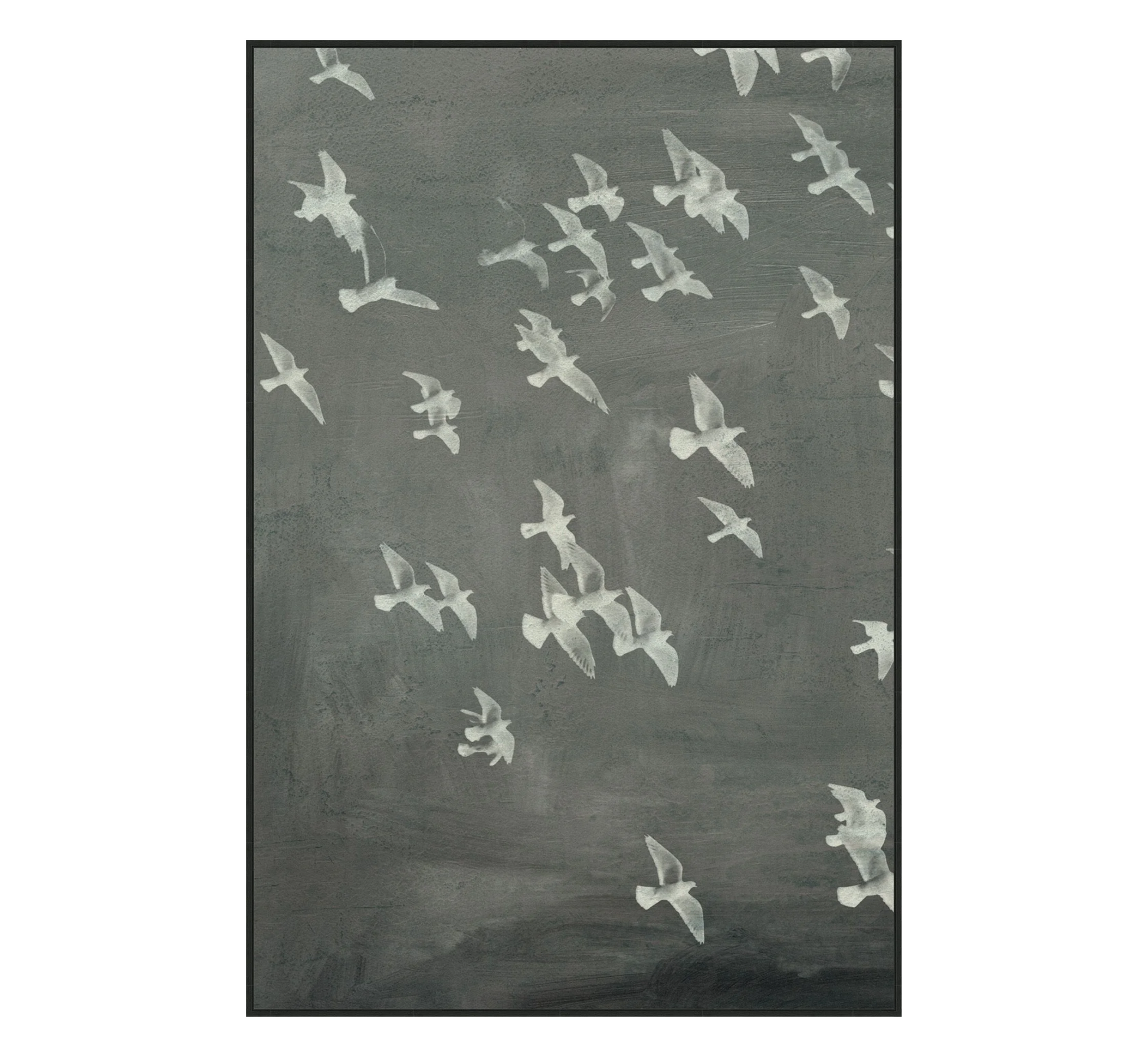 Doves In Flight I