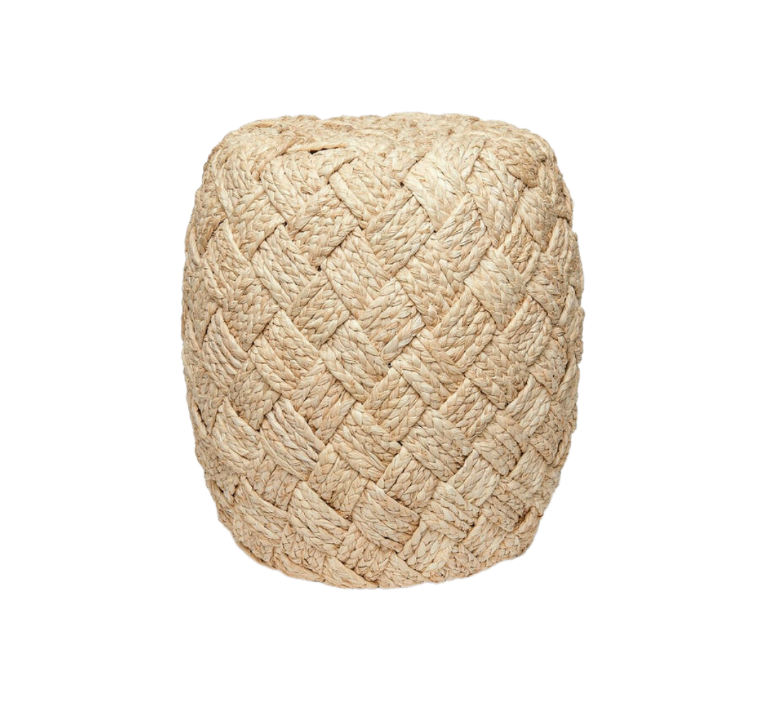 Woven Ottoman Stool