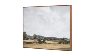 Open Skies Countryside Framed Art Print