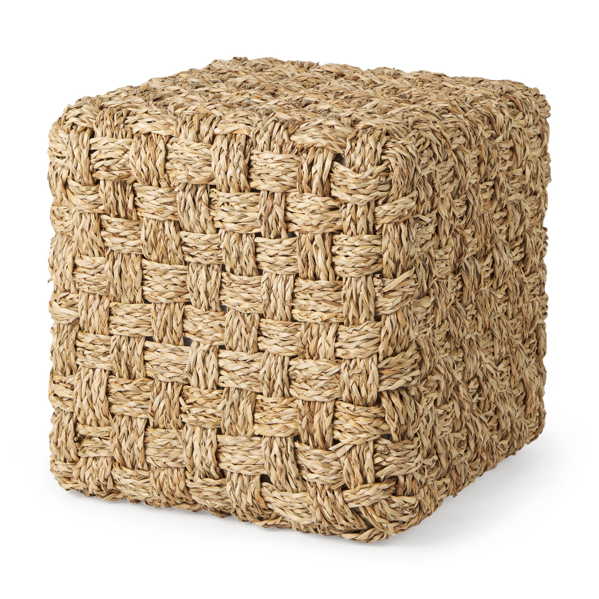 Hannah Seagrass Ottoman