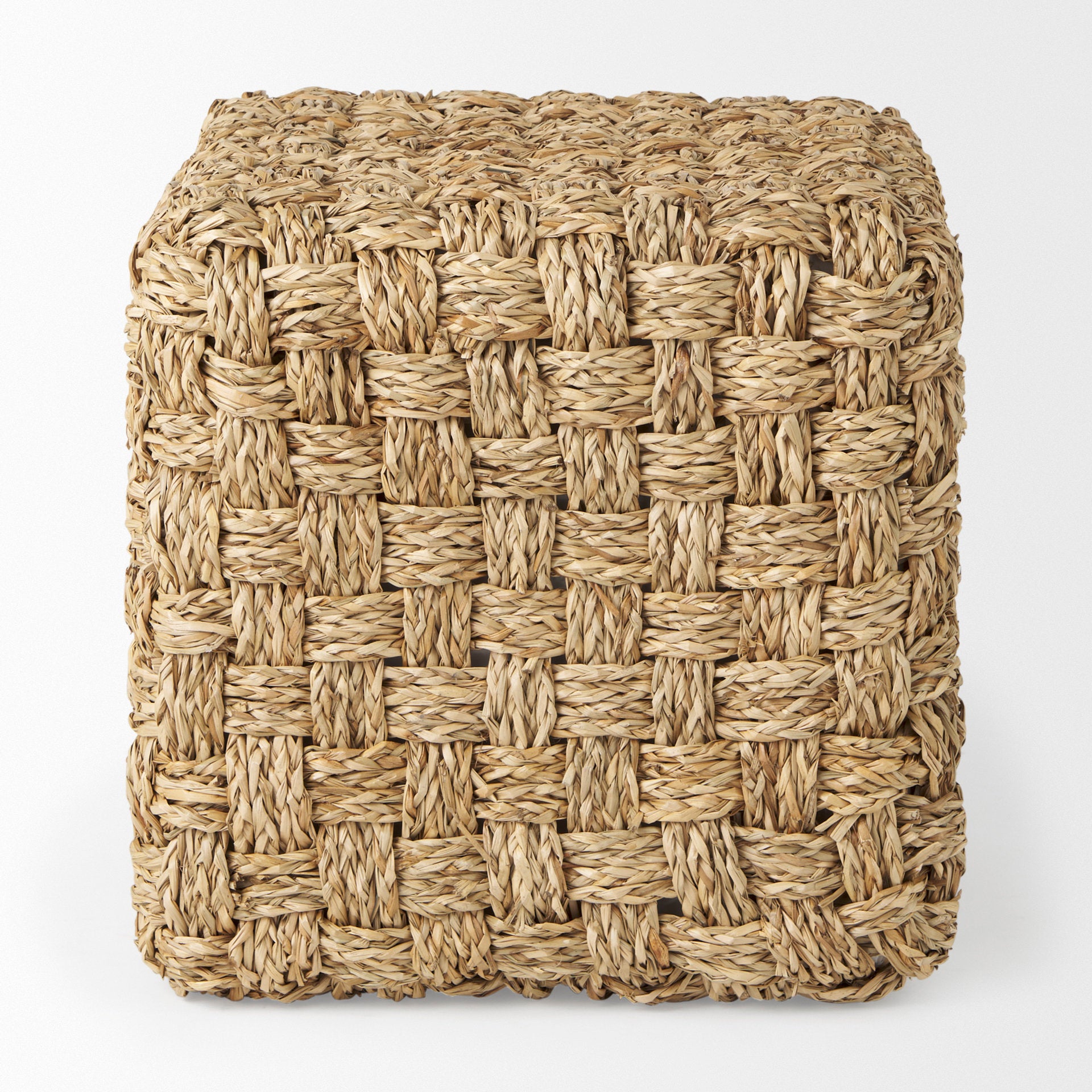 Hannah Seagrass Ottoman