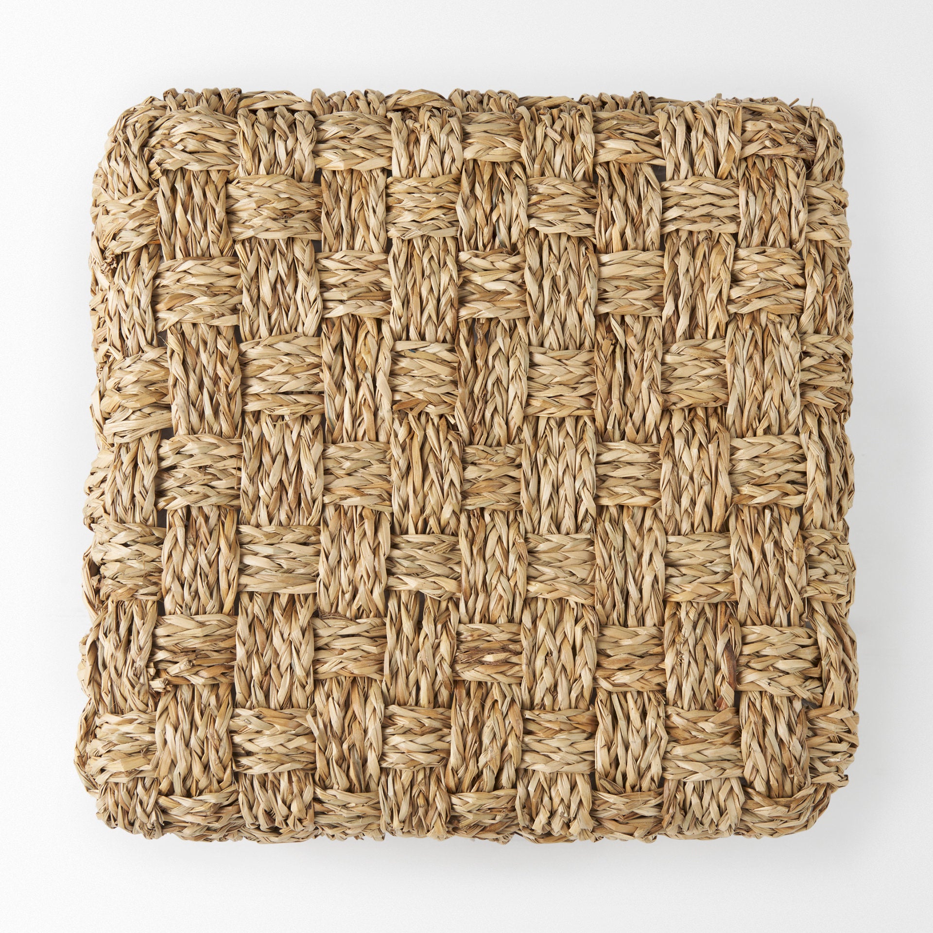 Hannah Seagrass Ottoman