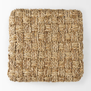 Hannah Seagrass Ottoman