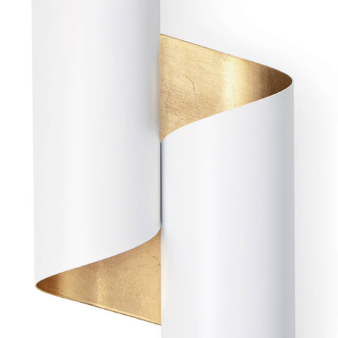 Lettie Sconce, White