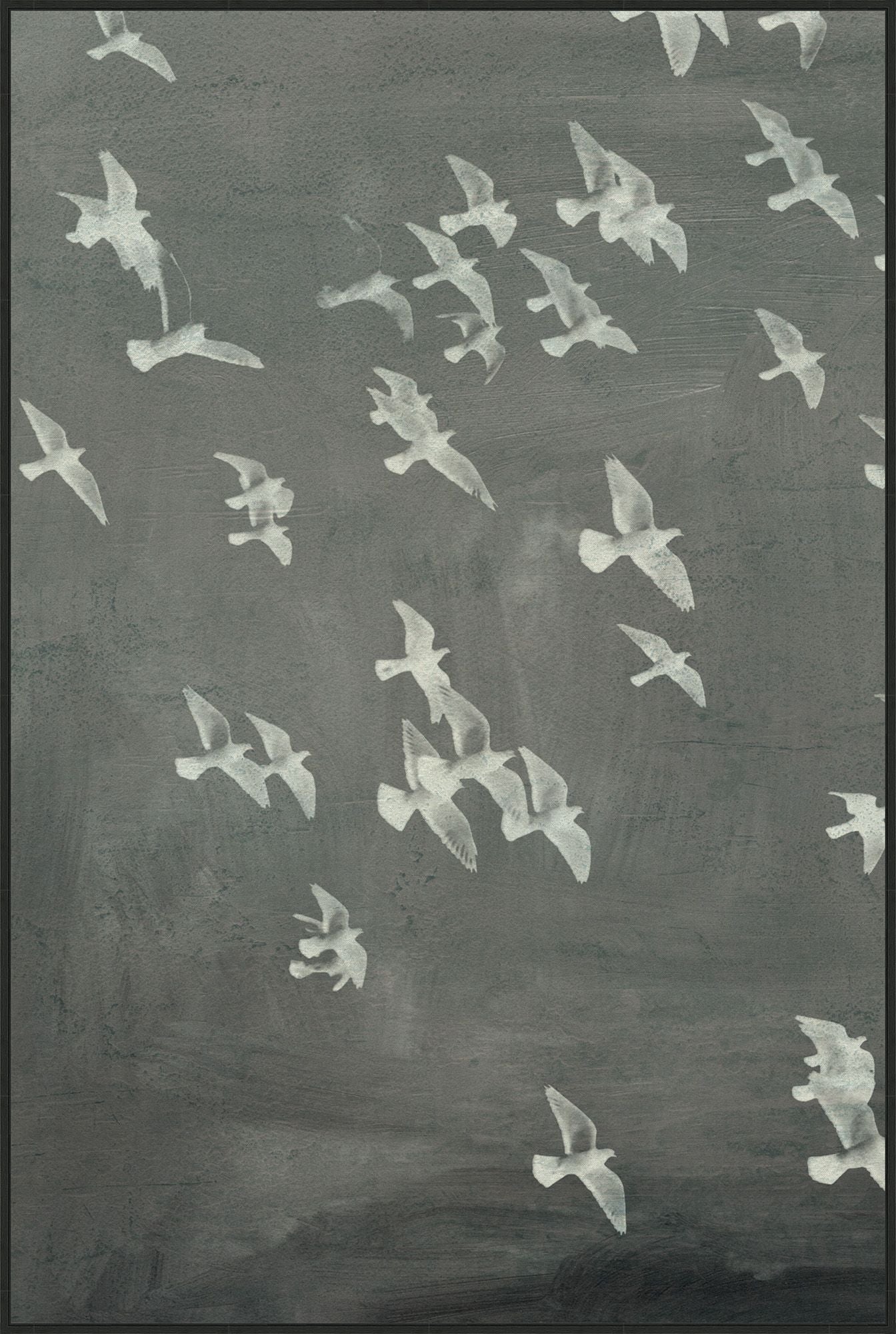 Doves In Flight I