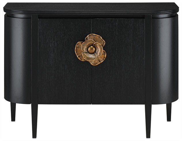 Flora Black Cabinet
