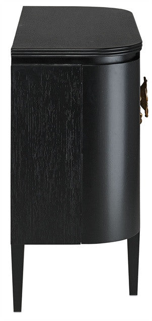 Flora Black Cabinet