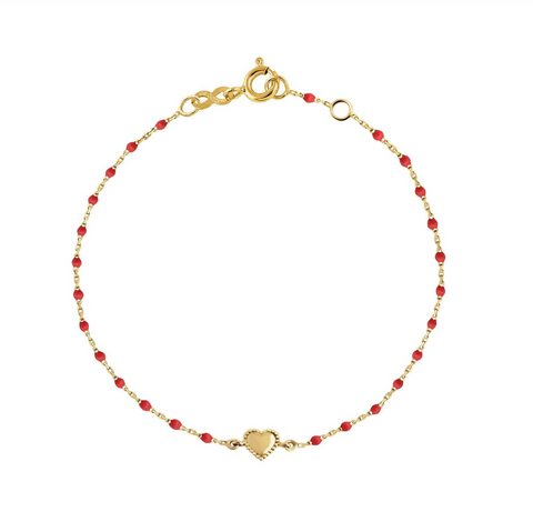 Gigiclozeau Classic Bracelet with Heart Charm