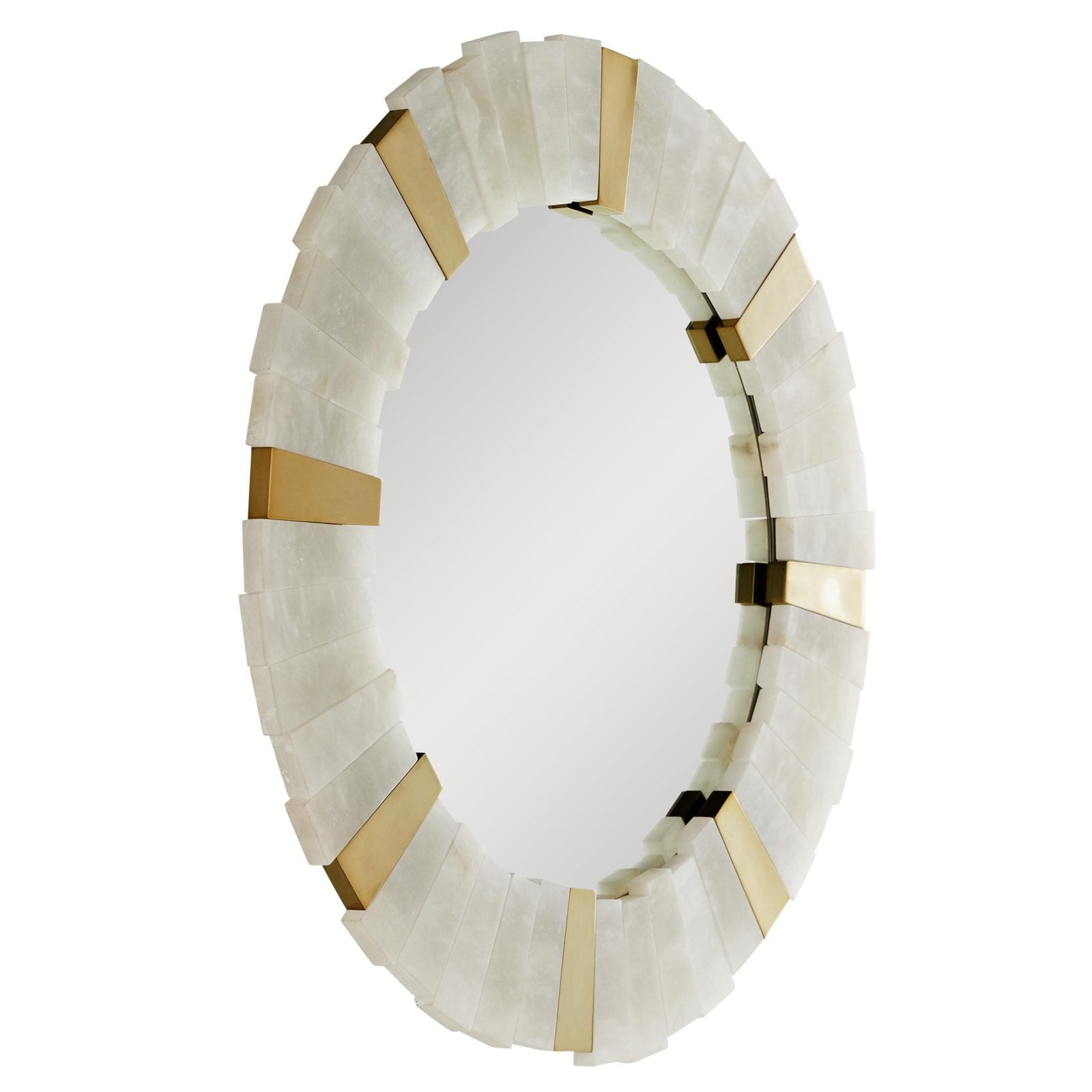 Snow Marble Mirror