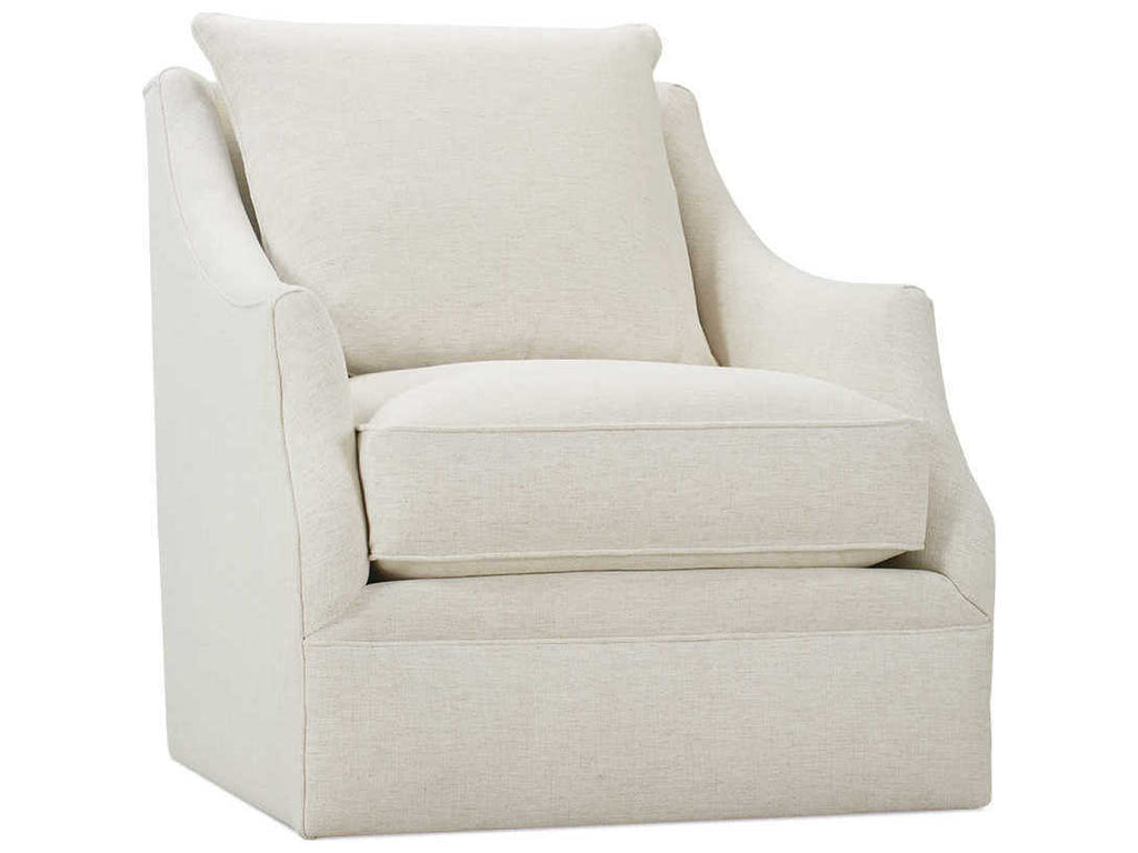 Katie Crypton Swivel Chair - Floor Model