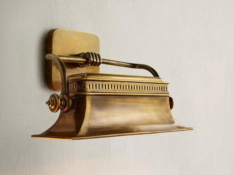 Malvasia Brass Wall Sconce