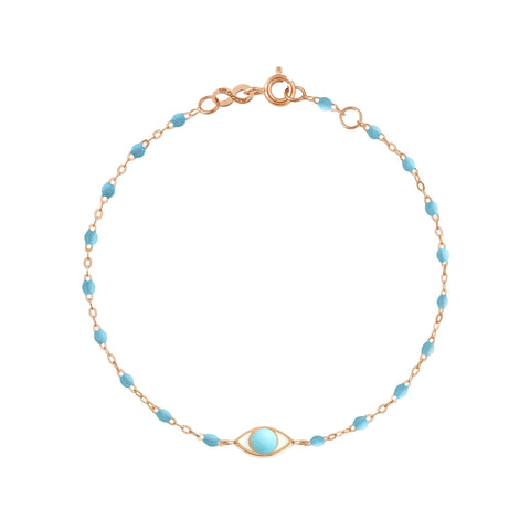 GigiClozeau Classic Bracelet with Evil Eye Charm