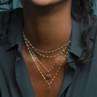 gigiCLOZEAU Classic Necklace - Bordeaux