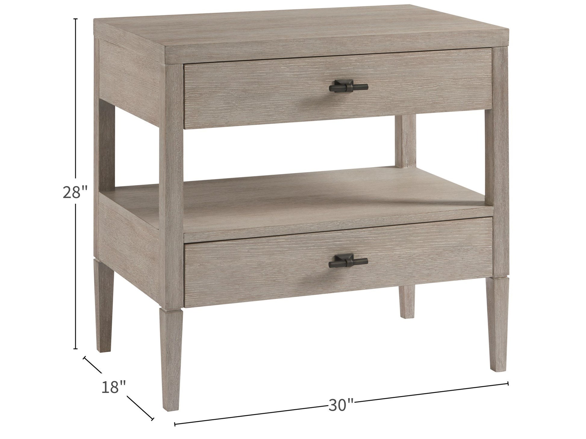 Chloe Nightstand, Dimensions