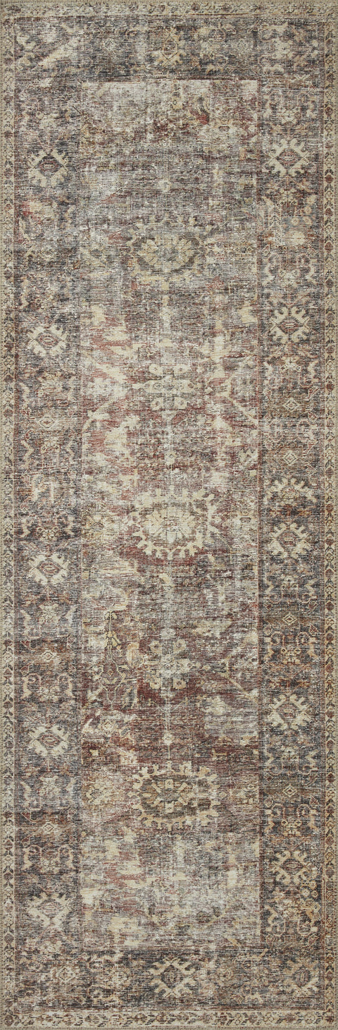 Amber Lewis x Loloi Georgie Bordeaux / Antique Rug