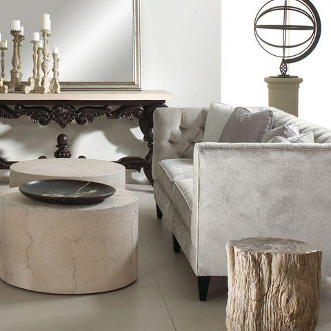 Petrified Wood Side Table