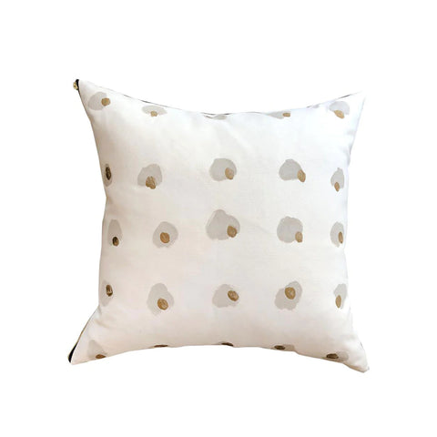 Hand Painted Polka Dot Pillows