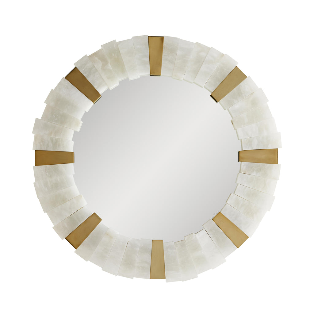 Snow Marble Mirror