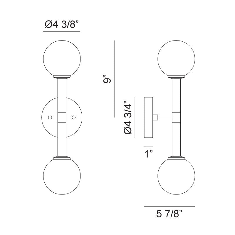 Orb Wall Sconce