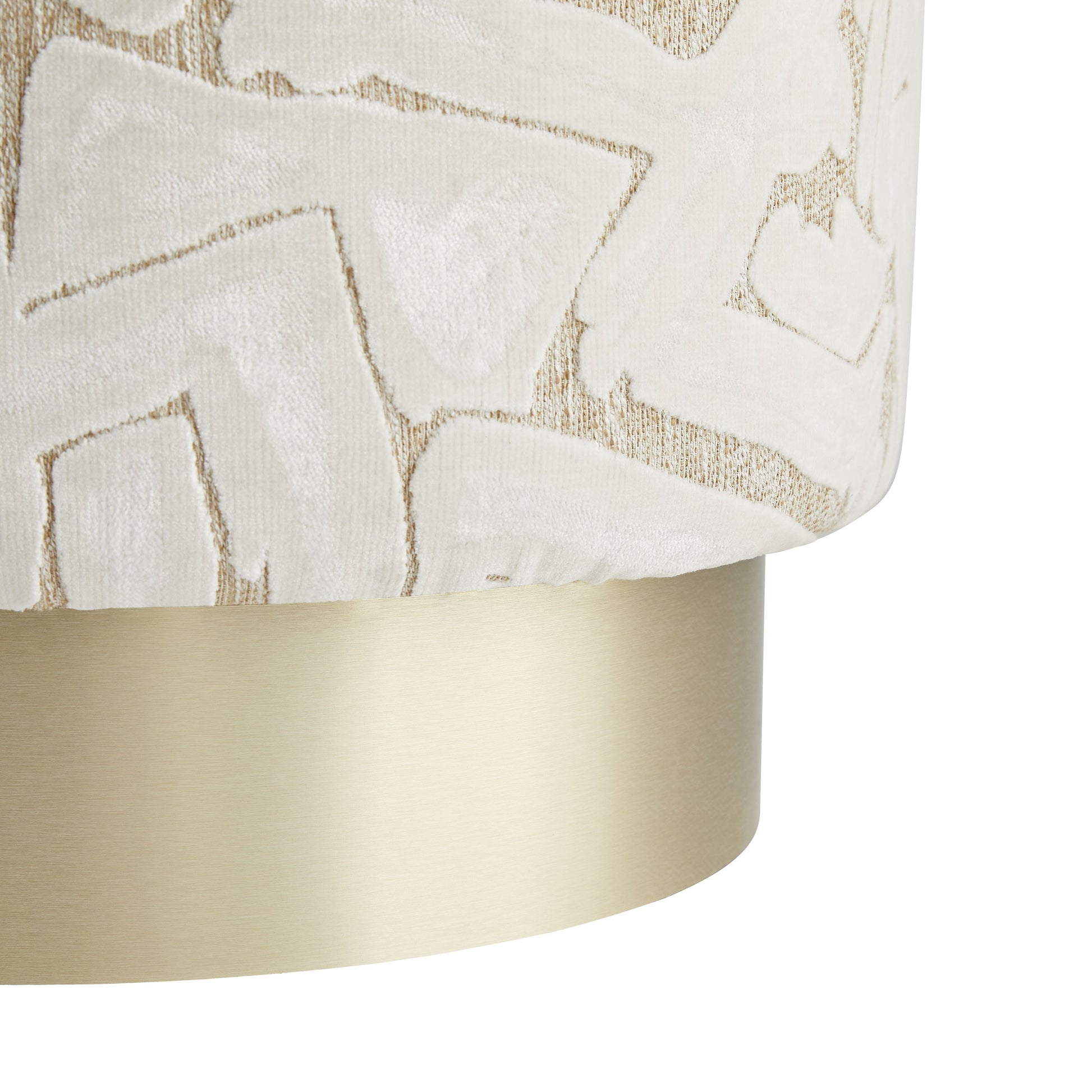 Honey And Oat Ottoman Swivel