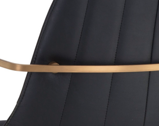 Nevaeh Office Chair, Bravo Black