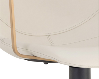 Nevaeh Office Chair, Cream