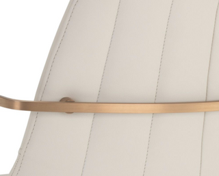 Nevaeh Office Chair, Cream