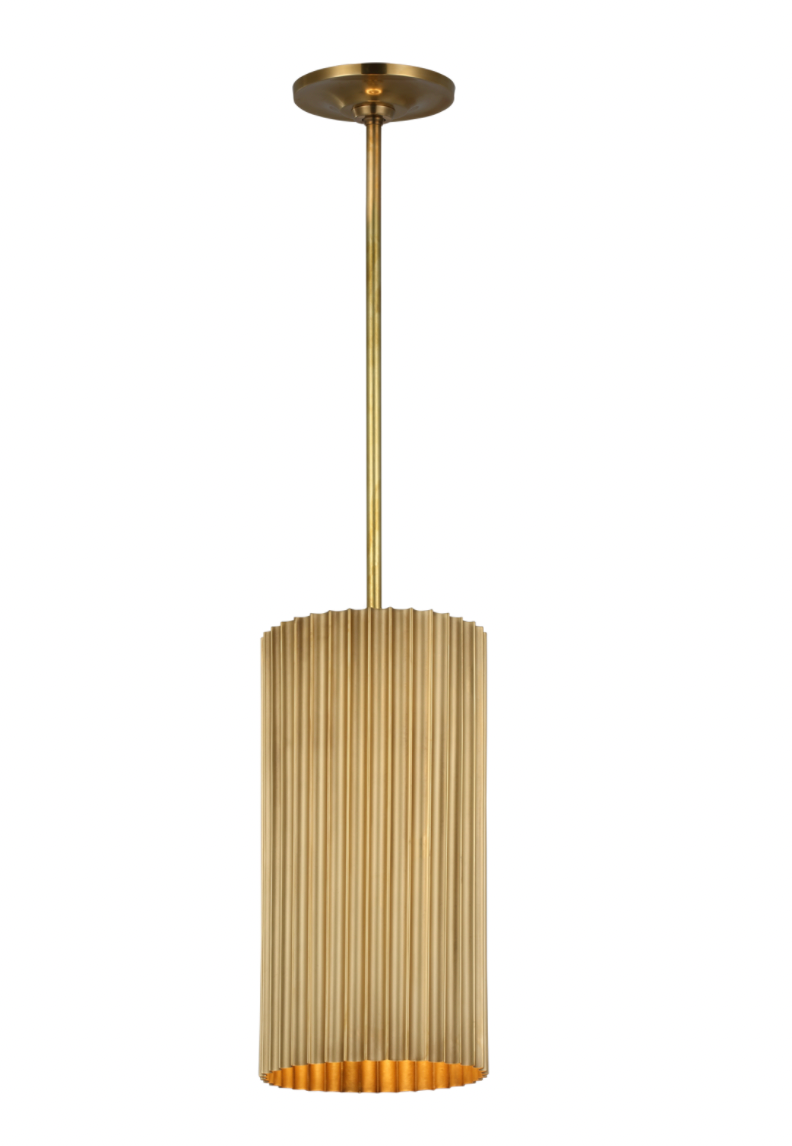 Rivers Small Fluted Pendant