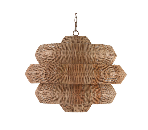 Antibes Rattan Chandelier