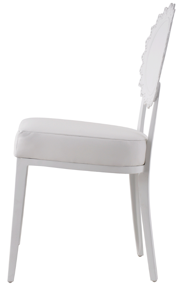 Cortes Dining Chair- White