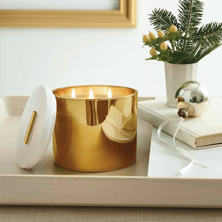Frasier Fir Gold Candle