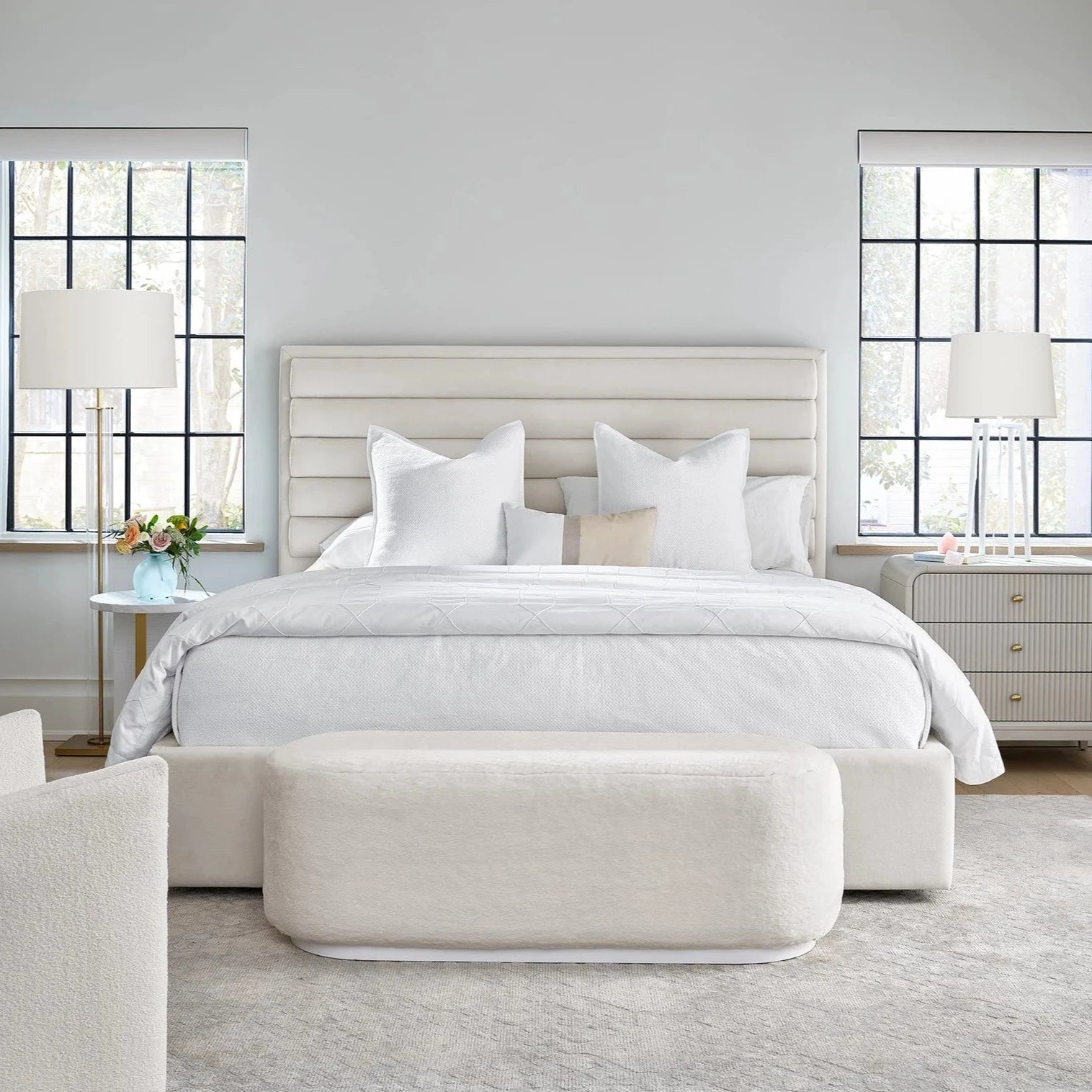 Serenity Upholstered Bed