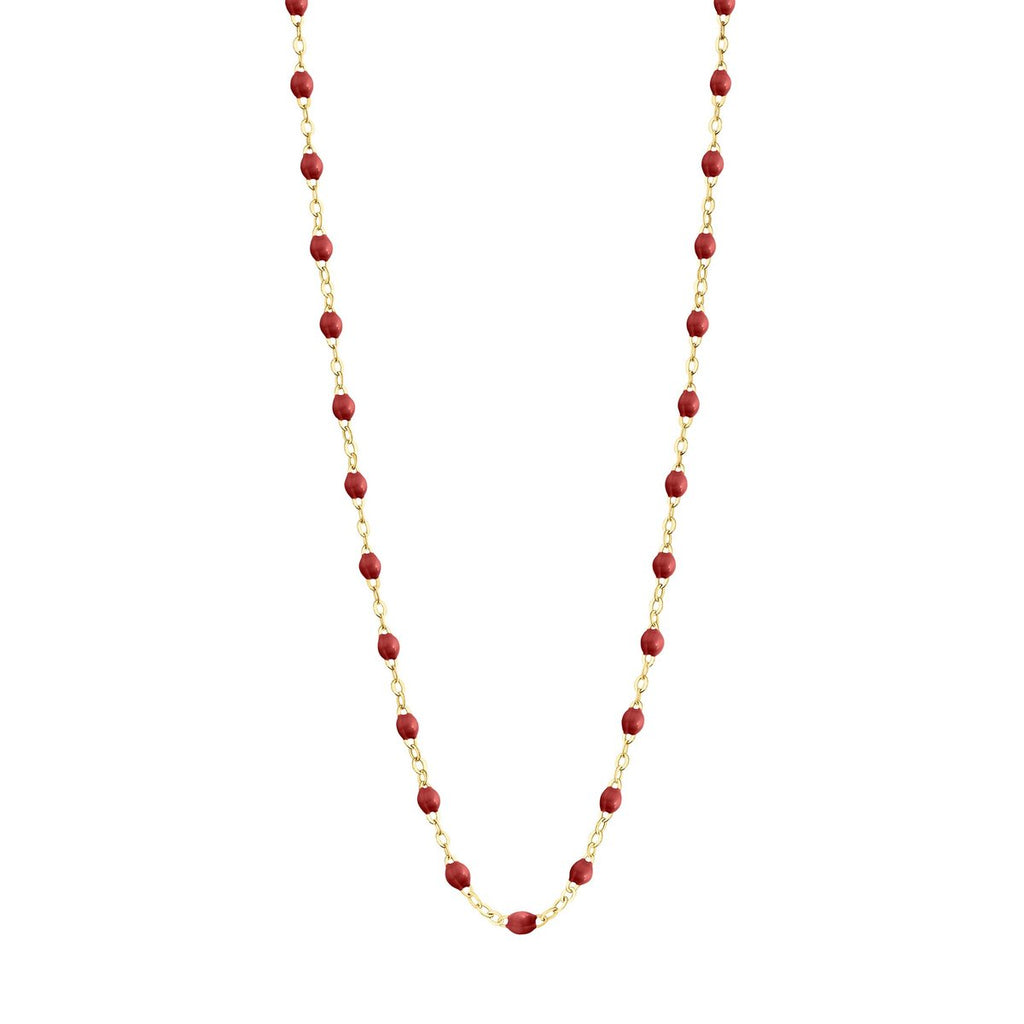 gigiCLOZEAU Classic Necklace - Bordeaux