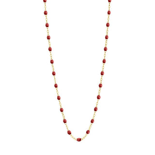 gigiCLOZEAU Classic Necklace - Bordeaux