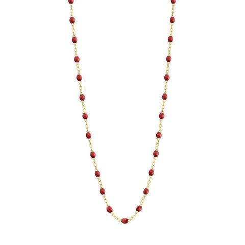 gigiCLOZEAU Classic Necklace - Bordeaux