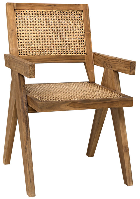 Cane Teak Dining Chair